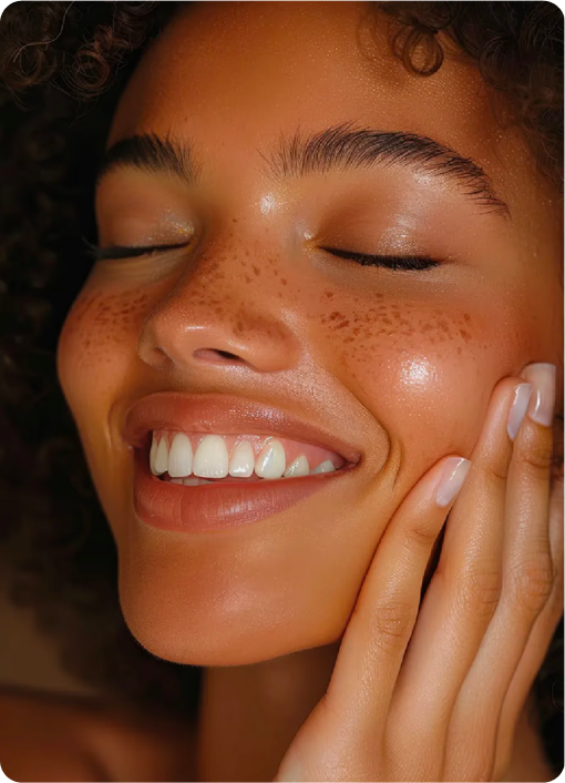 Smiling woman