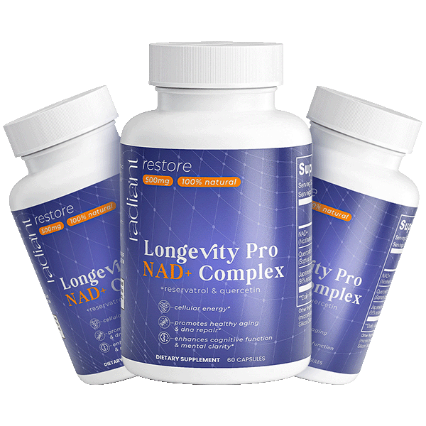 Radiant® Longevity Pro NAD+ Complex 3er-Pack