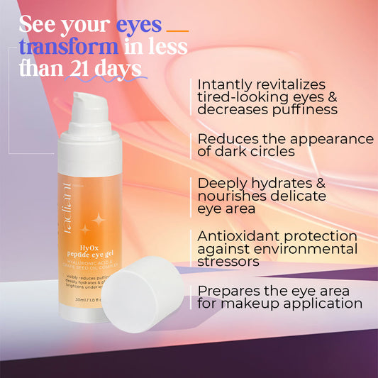 HyOx peptide eye gel