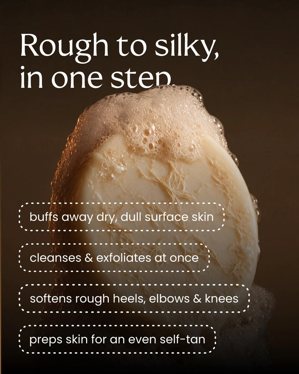 Radiant® SilkSkin Exfoliating Loofah Bar