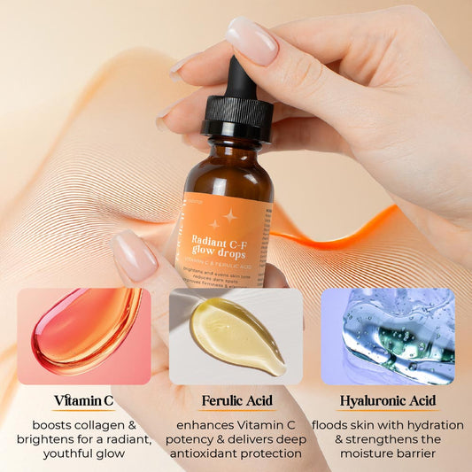 Radiant C-F glow drops