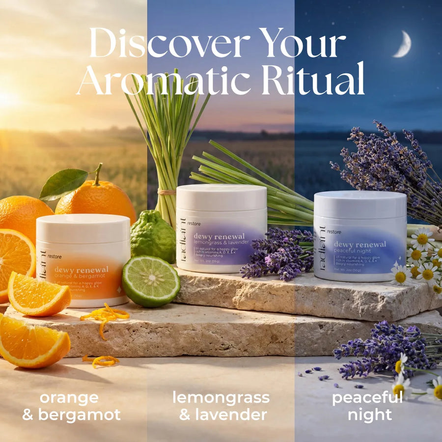 Dewy Renewal Talgcreme, Orange & Bergamotte