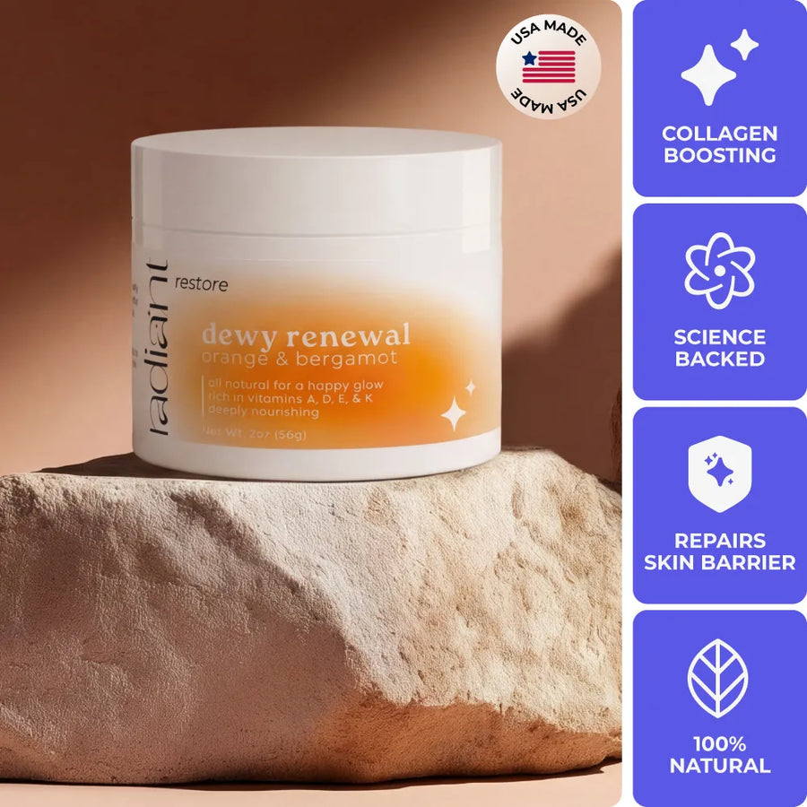 Dewy Renewal Talgcreme, Orange & Bergamotte