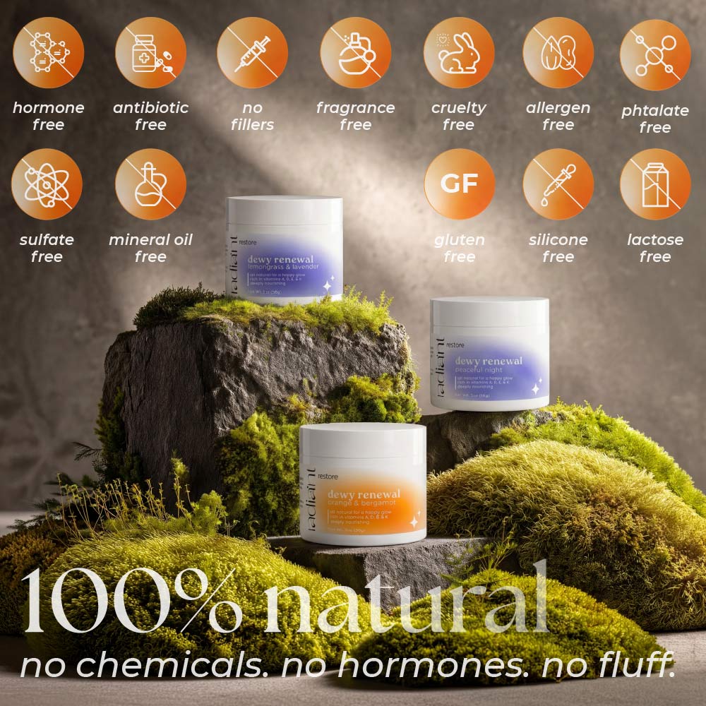 Dewy Renewal Talgcreme, Orange & Bergamotte