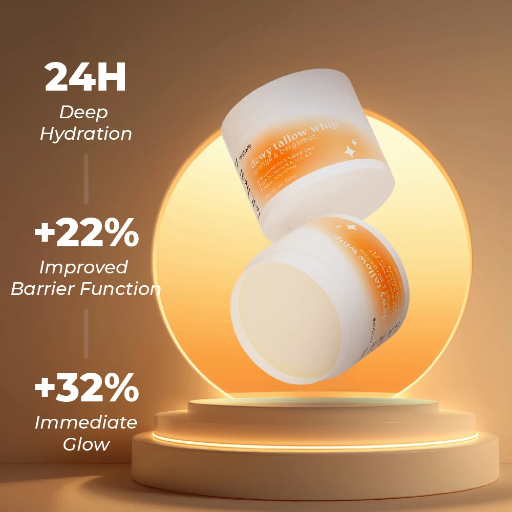 Dewy Renewal Talgcreme, Orange & Bergamotte