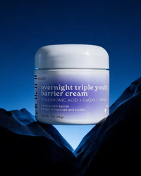 Crema de noche triple barrera juvenil para el cuello