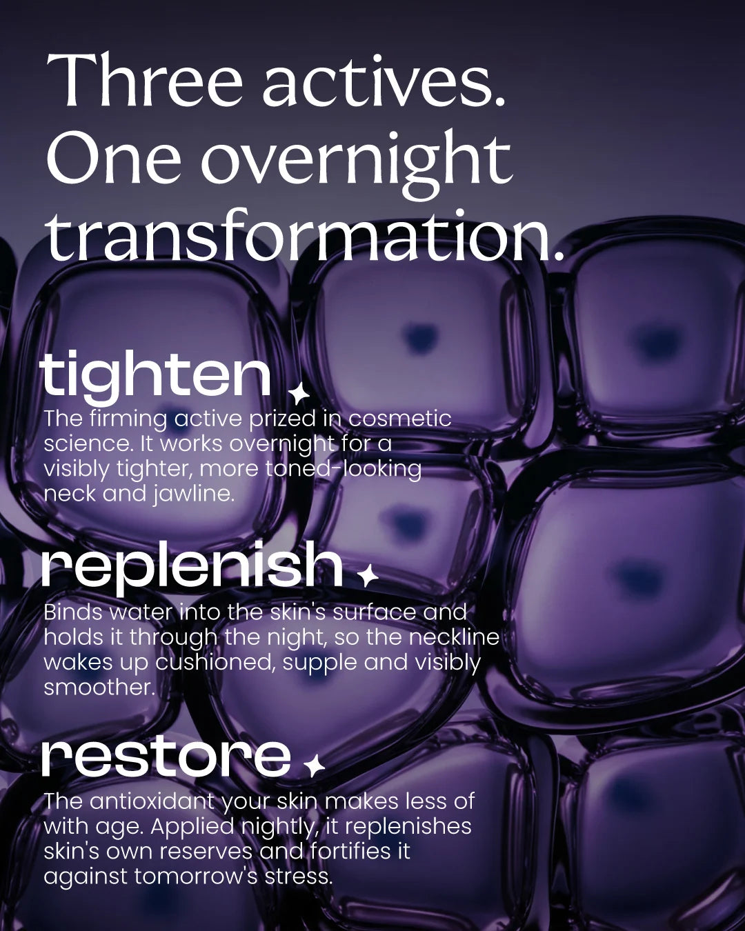 Radiant® Overnight Triple Youth Barrier Neck Cream